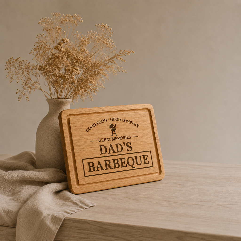 Personalised Wooden Barbeque Board
