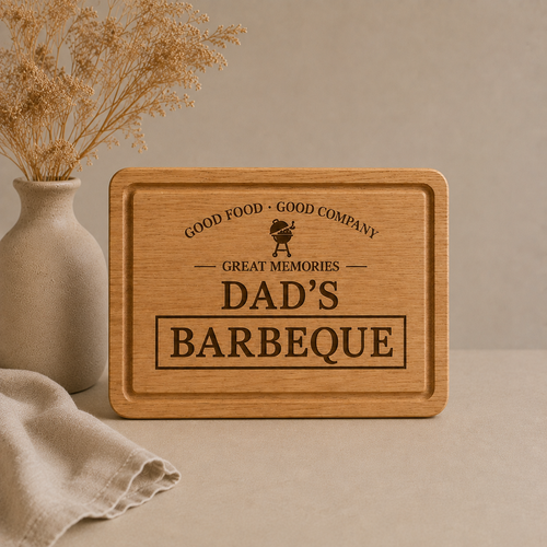 Personalised Wooden Barbeque Board